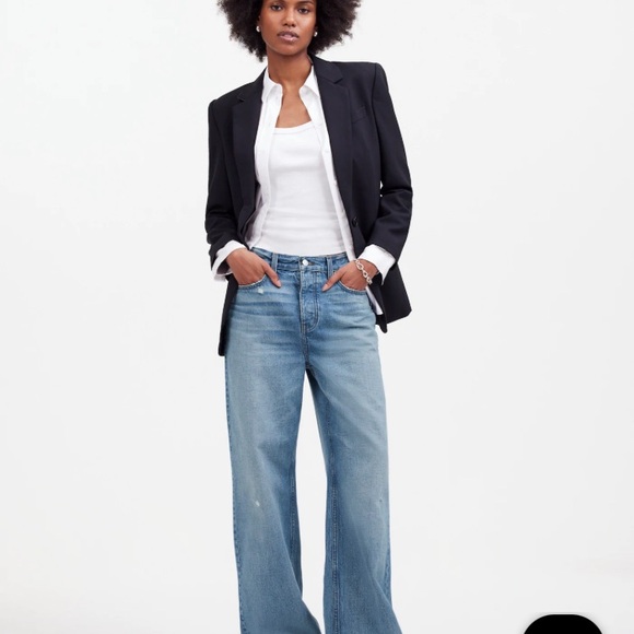 Madewell Denim - Madewell low slung baggy boyfriend jeans NWT